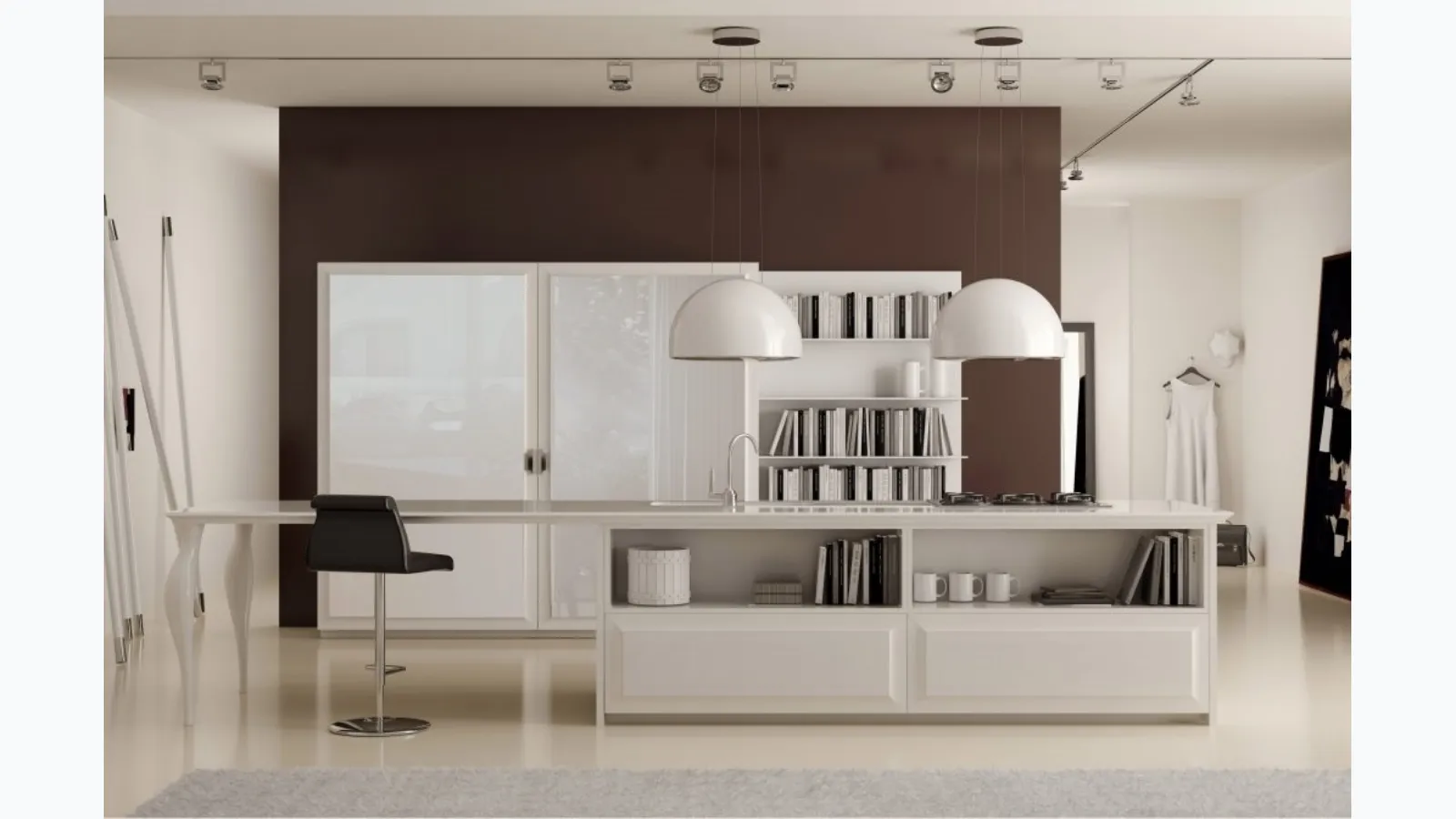 Classic Kitchen with Diamond 06 island by Scic