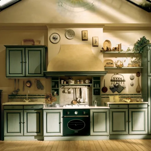 Linear classic kitchen Granduca by Marchi