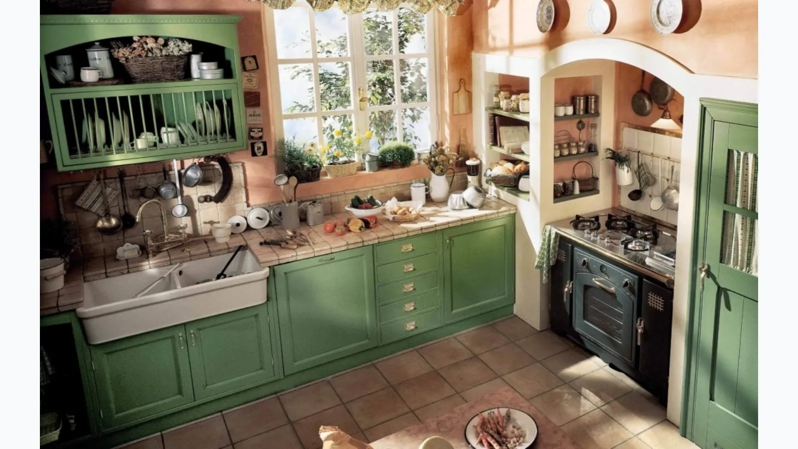 Old England Classic Kitchen Corner by Marchi