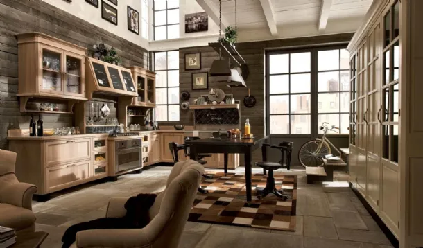 Corner Classic Panamera Kitchen by Marchi