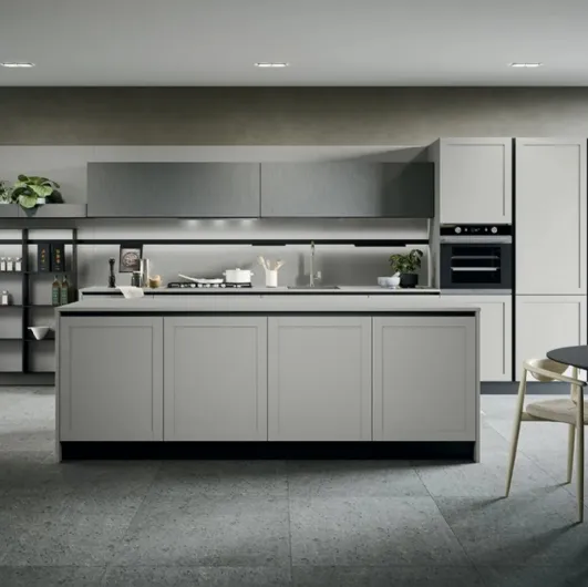 Classic Kitchen with River 02 Island by Forma Cucine