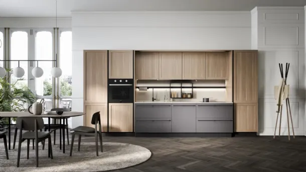 Classic linear kitchen River 03 by Forma Cucine