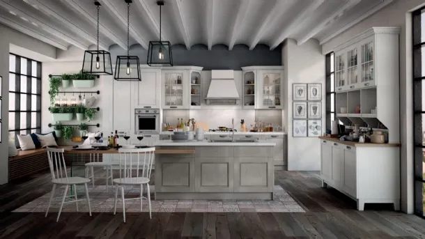 Classic Ash Kitchen Virginia 02 by Stosa