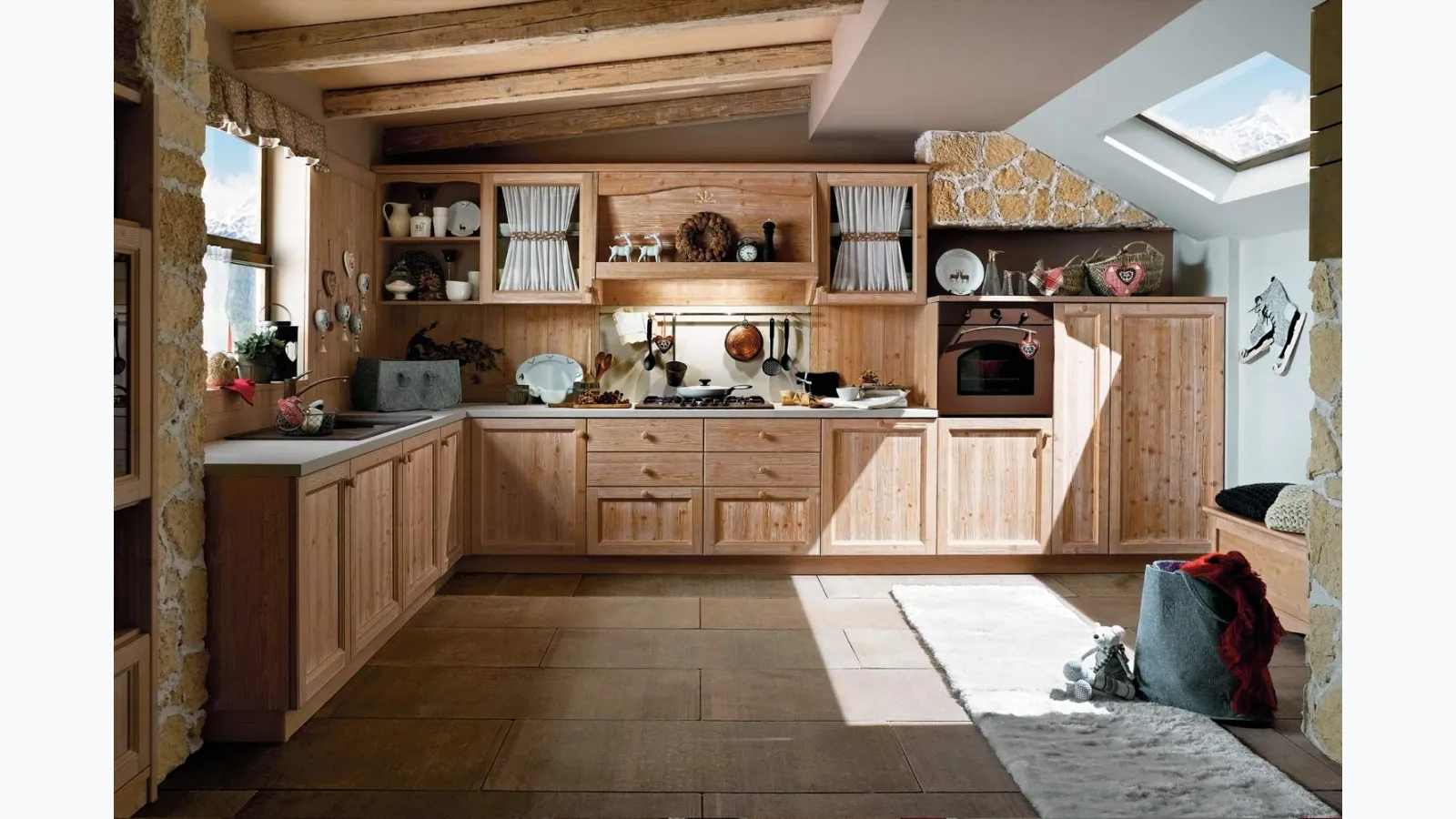 Custom Kitchen Everyday Talc Powdered Hay by Callesella