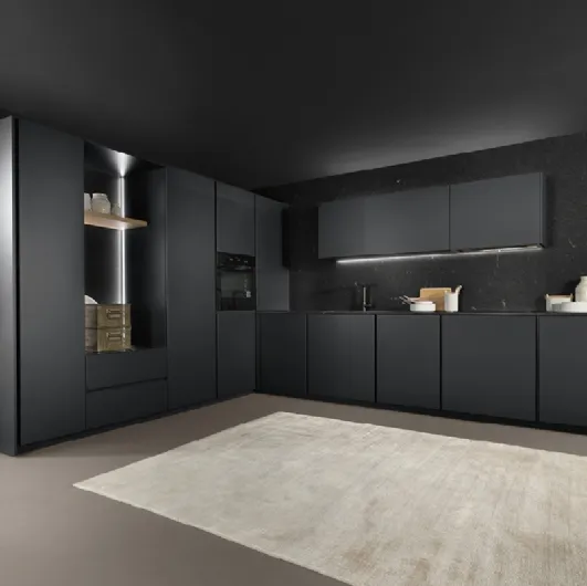 Corner kitchen design Altea 01 by Maistri