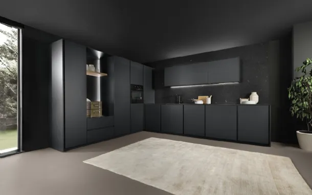 Corner kitchen design Altea 01 by Maistri