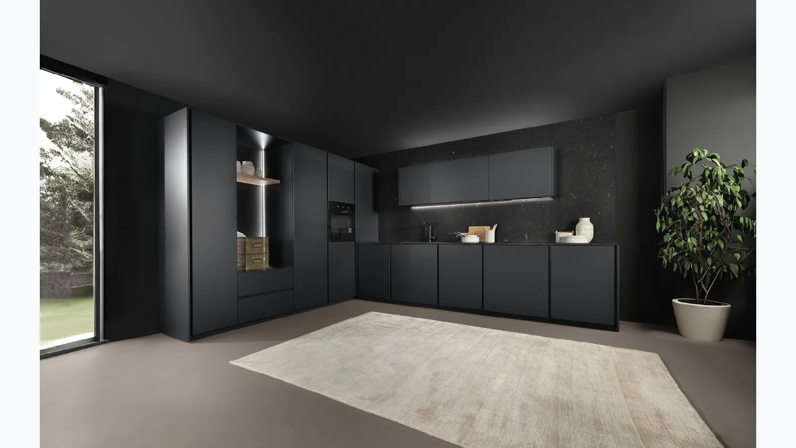 Altea Angular Design Kitchen by Maistri
