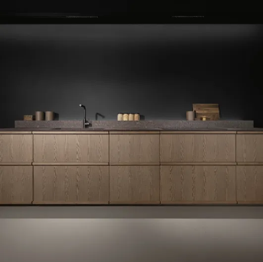 Linear kitchen design Arena 03 by Maistri.