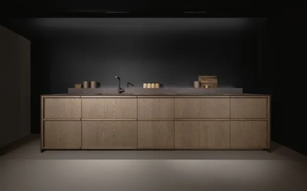 Linear kitchen design Arena 03 by Maistri.