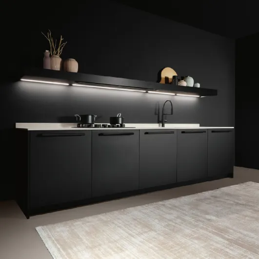 Arena Design Kitchen with Tube handle by Maistri