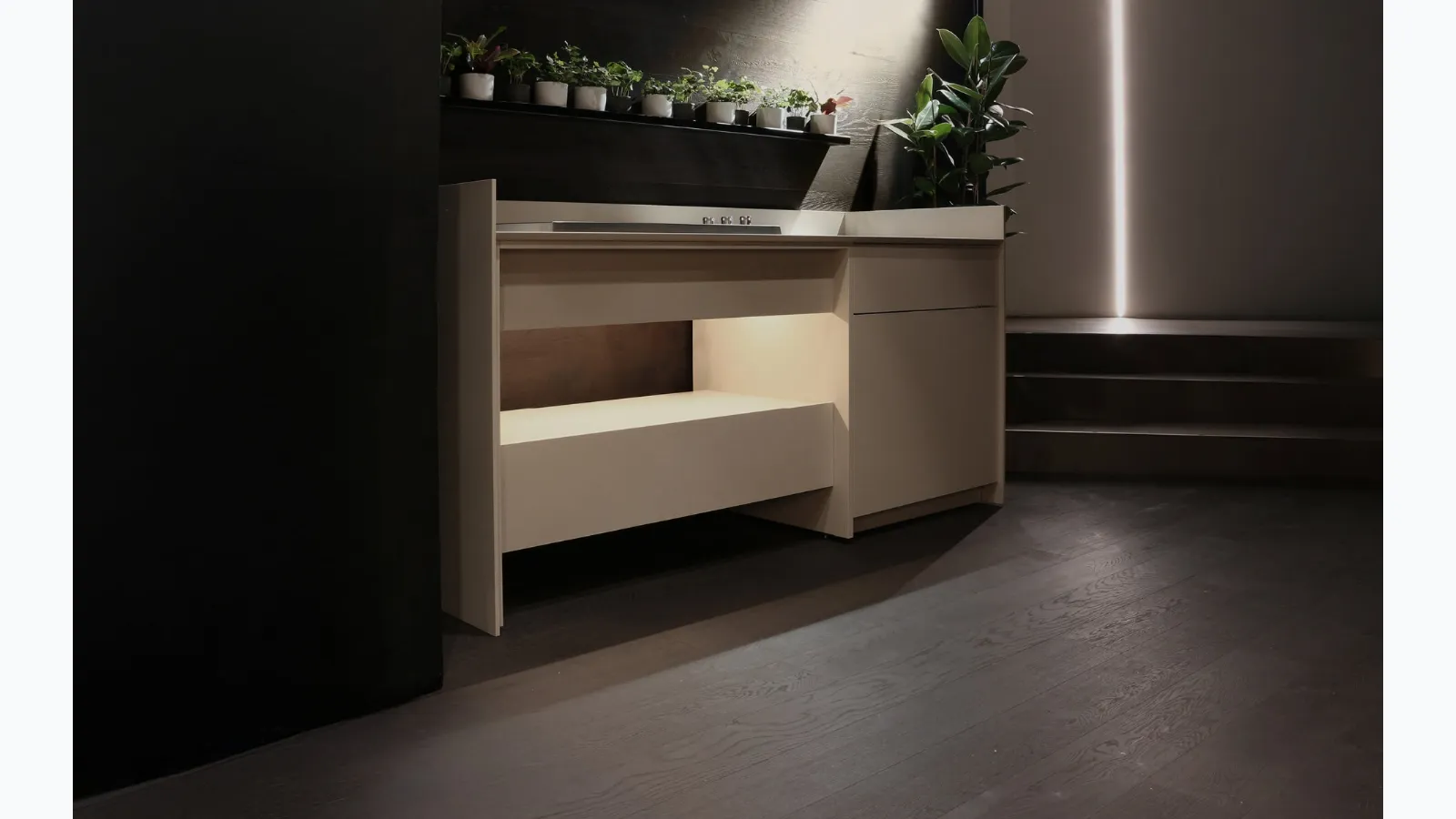 Design B table + Outdoor Units by Maistri