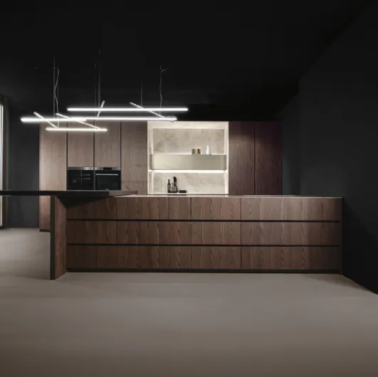Design Kitchen with Giza + Altea Peninsula by Maistri