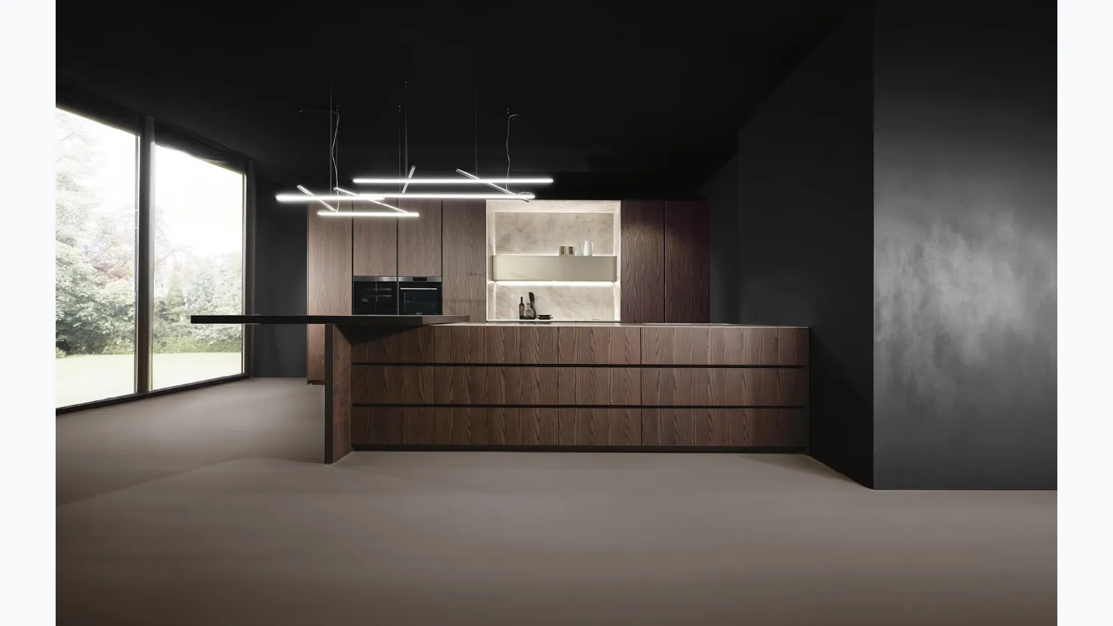 Design Kitchen with Giza + Altea Peninsula by Maistri