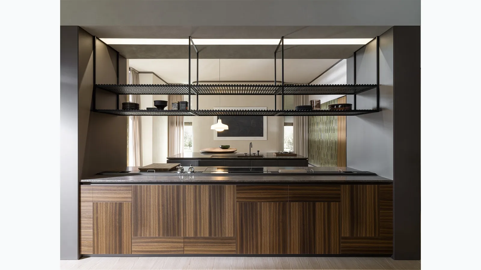 Design Kitchen with Intersection Nebula Island by Molteni & C