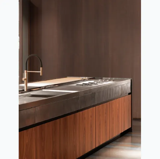 Kitchen Design Pompei in Palissandro by Scic.