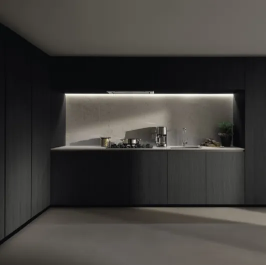 Angular kitchen design Viva 06 by Maistri