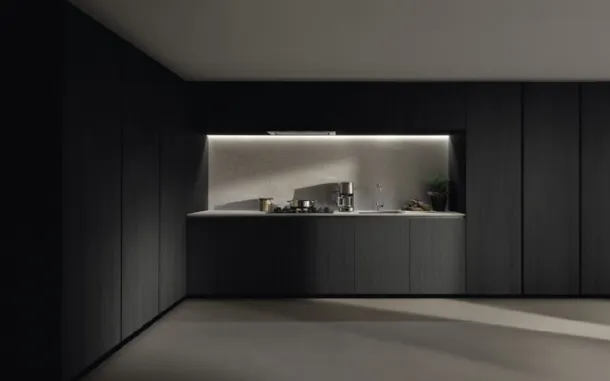 Angular kitchen design Viva 06 by Maistri