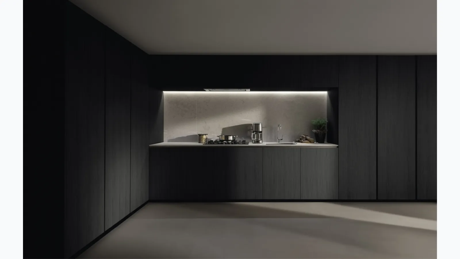 Angular kitchen design Viva 06 by Maistri