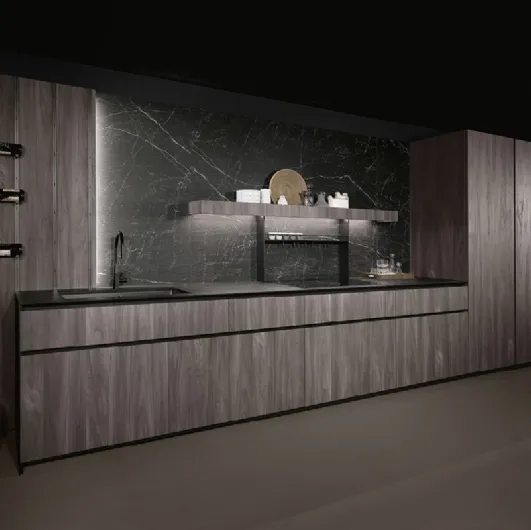 Linear kitchen design Viva by Maistri