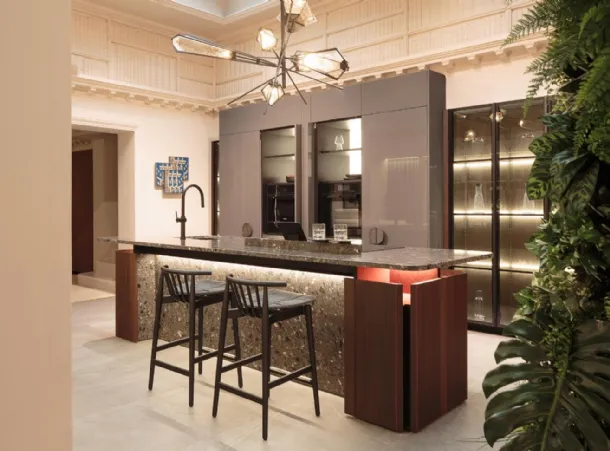 Modern Kitchen with Island 1935 by Scic