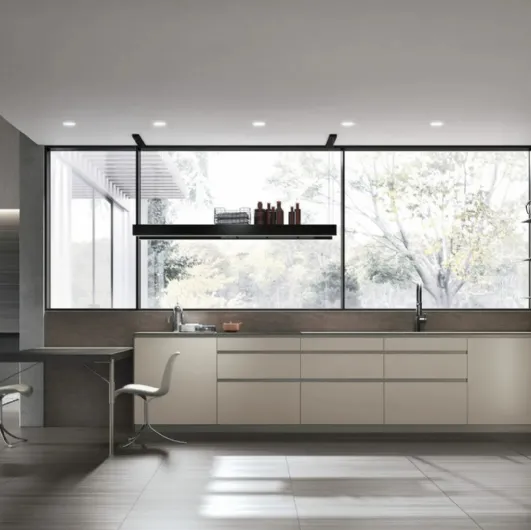 Modern corner kitchen Aliant 05 by Stosa