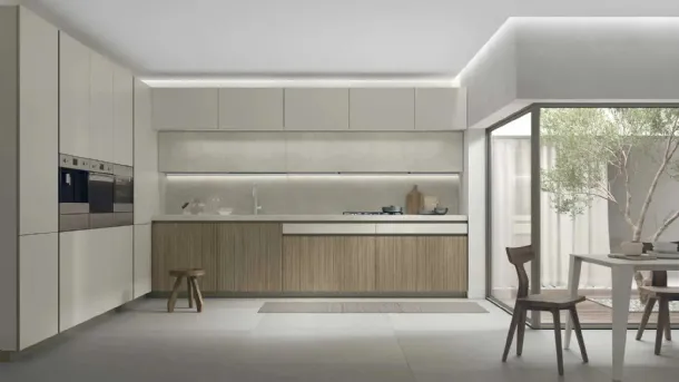 Aliant 08 Modern Corner Kitchen by Stosa