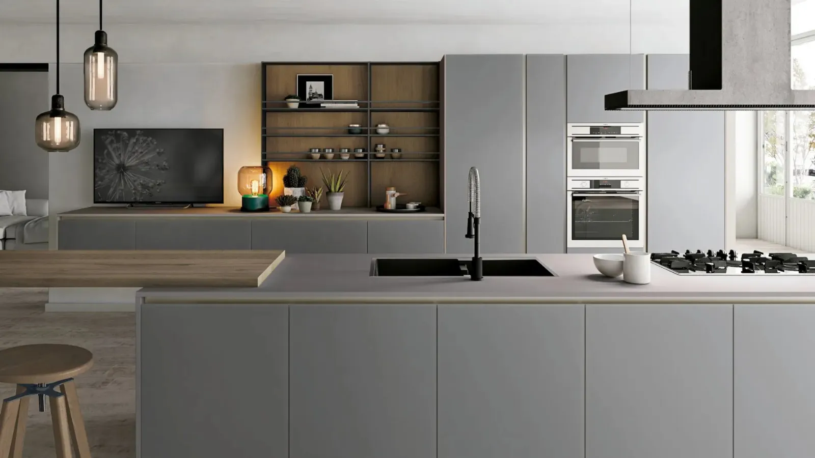 Aliant 11 modern kitchen by Stosa.