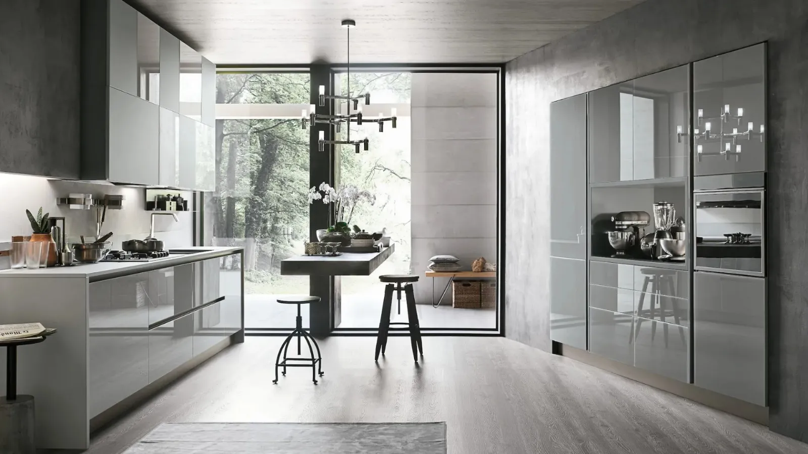 Modern kitchen Aliant 12 by Stosa.