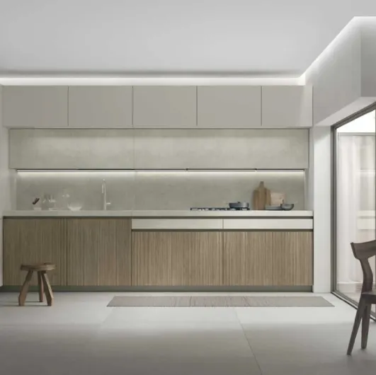 Modern corner kitchen Aliant 16 by Stosa