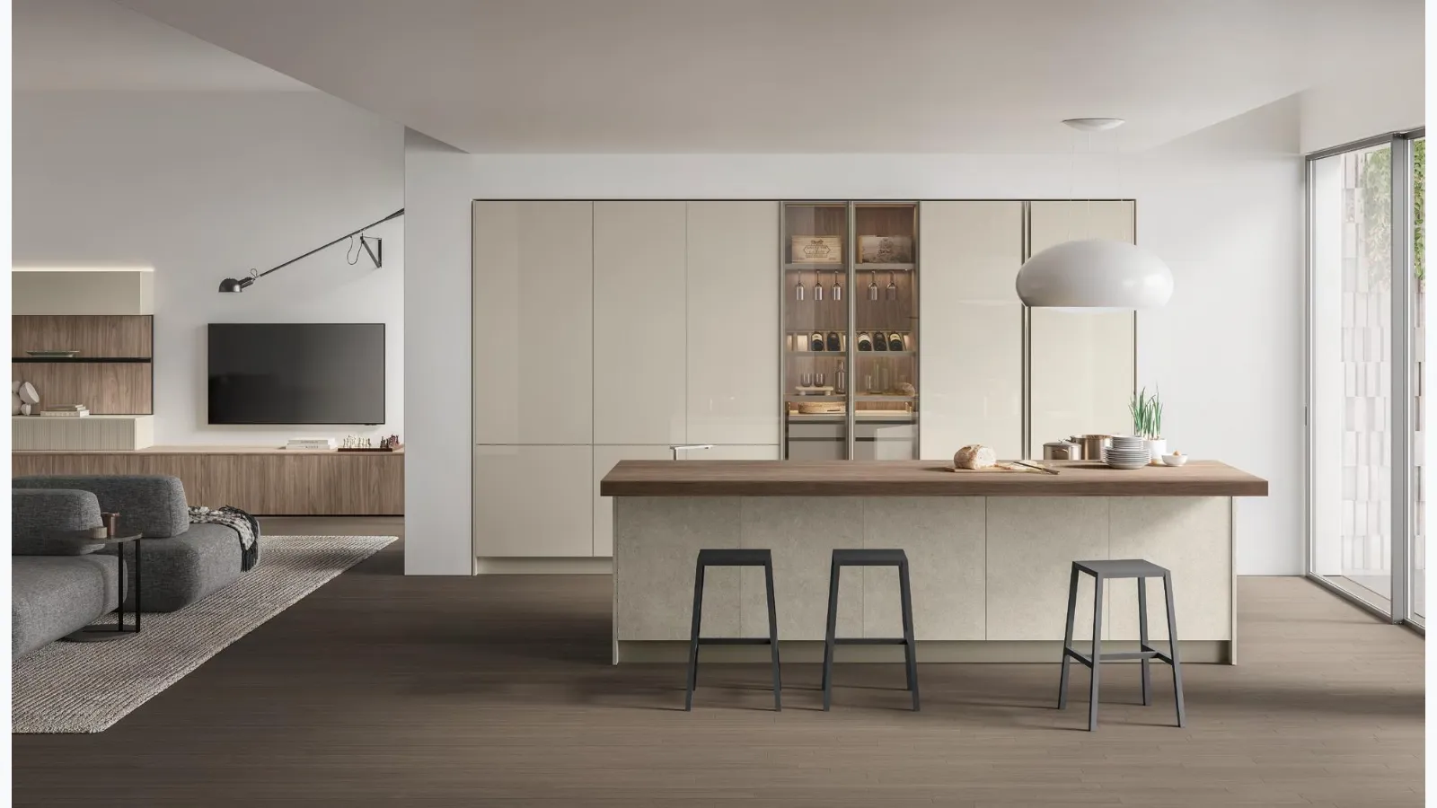 Modern 01 Aliant Modern kitchen by Stosa