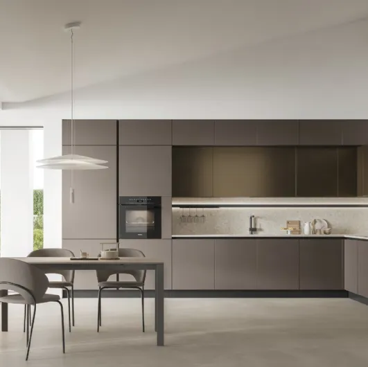 Modern corner kitchen Aliant Modern 02 by Stosa