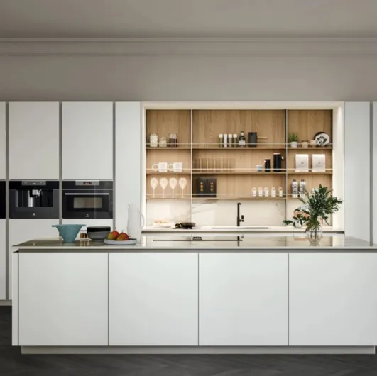 Modern kitchen with island Aria Tech 05 by Forma Cucine