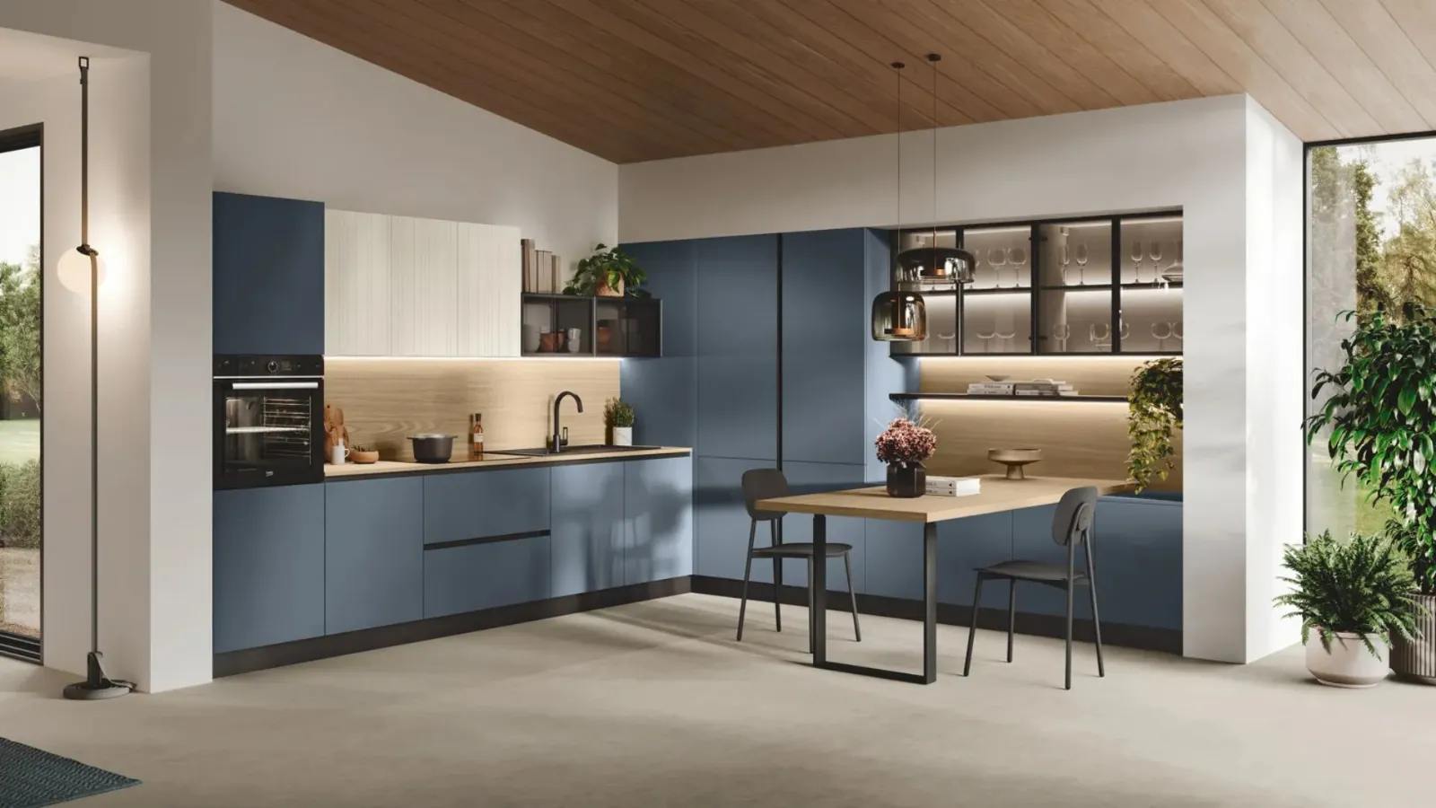 Modern Kitchen Art-Kaya 01 by Stosa