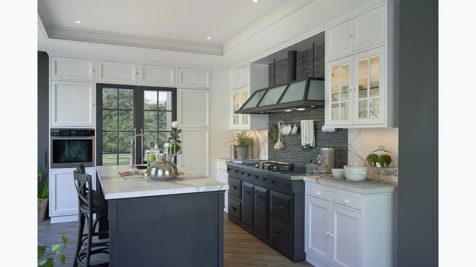 Modern kitchen with Artis island by Marchi.