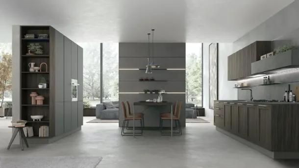 Modern Kitchen City 05 by Stosa