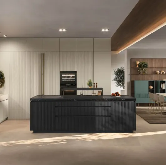 Modern Kitchen with island Color Trend 01 by Stosa
