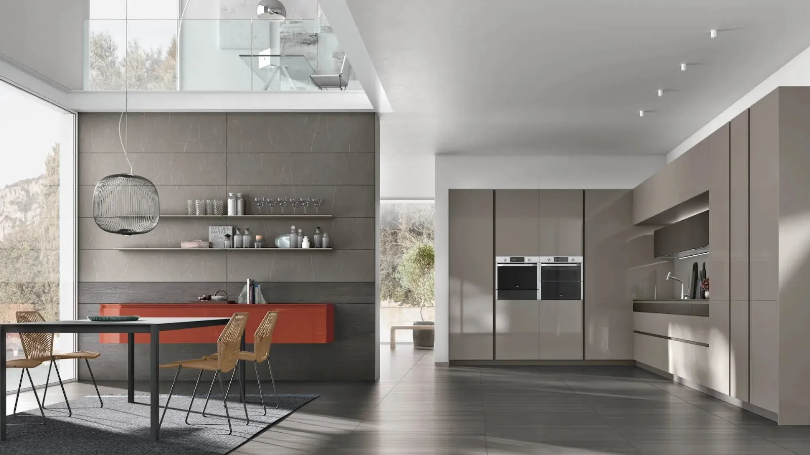 Modern kitchen corner Color Trend 03 by Stosa