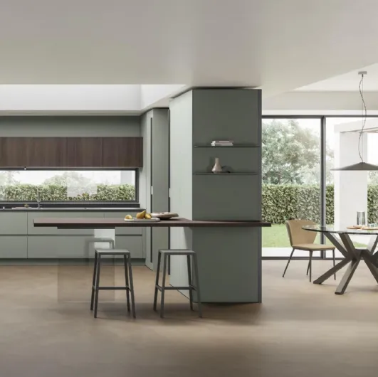 Modern Kitchen Color Trend Modern 02 + Infinity by Stosa.