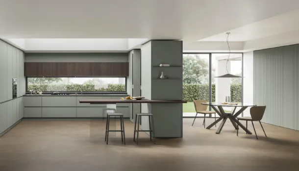 Modern Kitchen Color Trend Modern 02 + Infinity by Stosa.