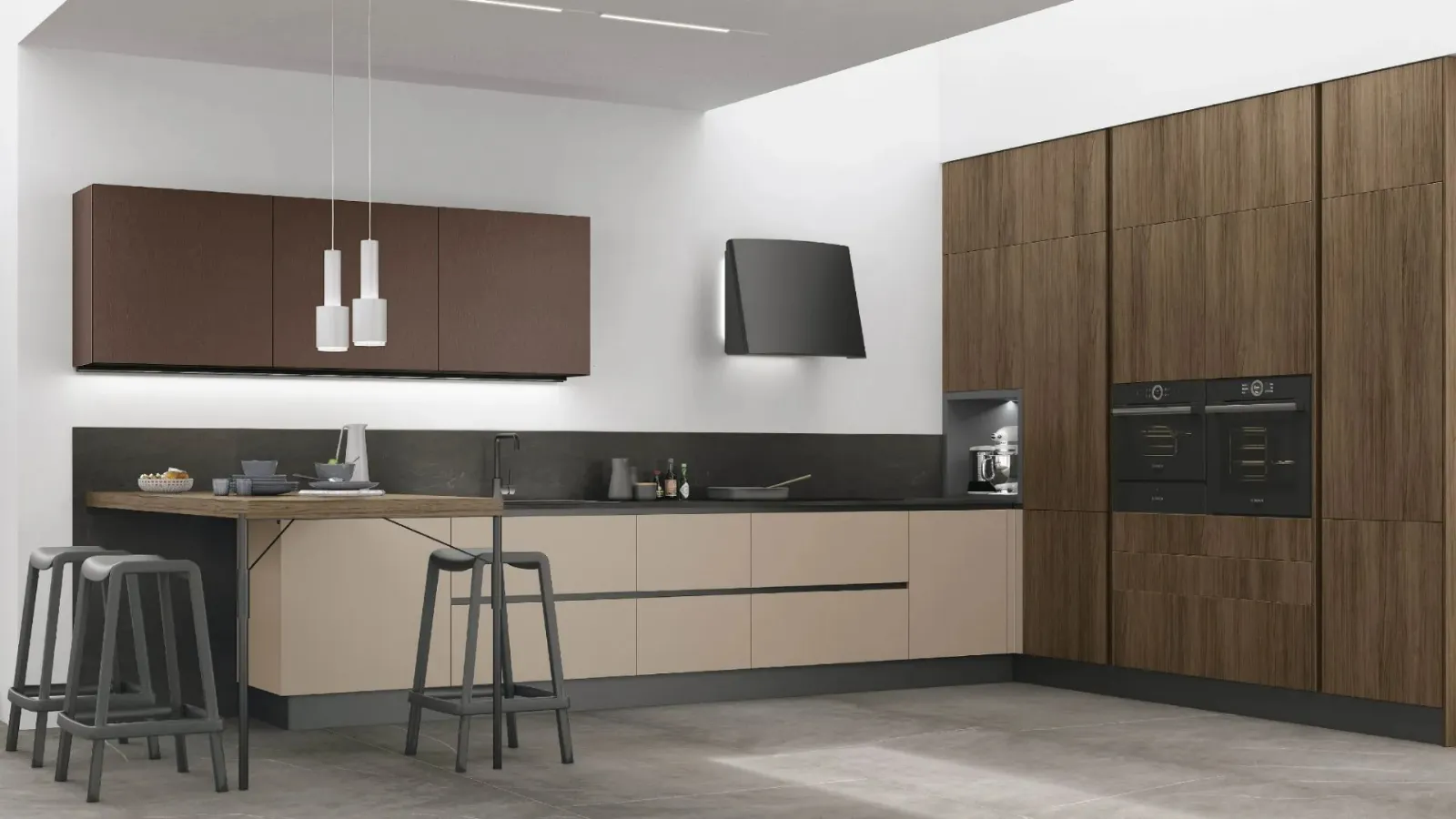 Modern Kitchen Infinity 04 by Stosa
