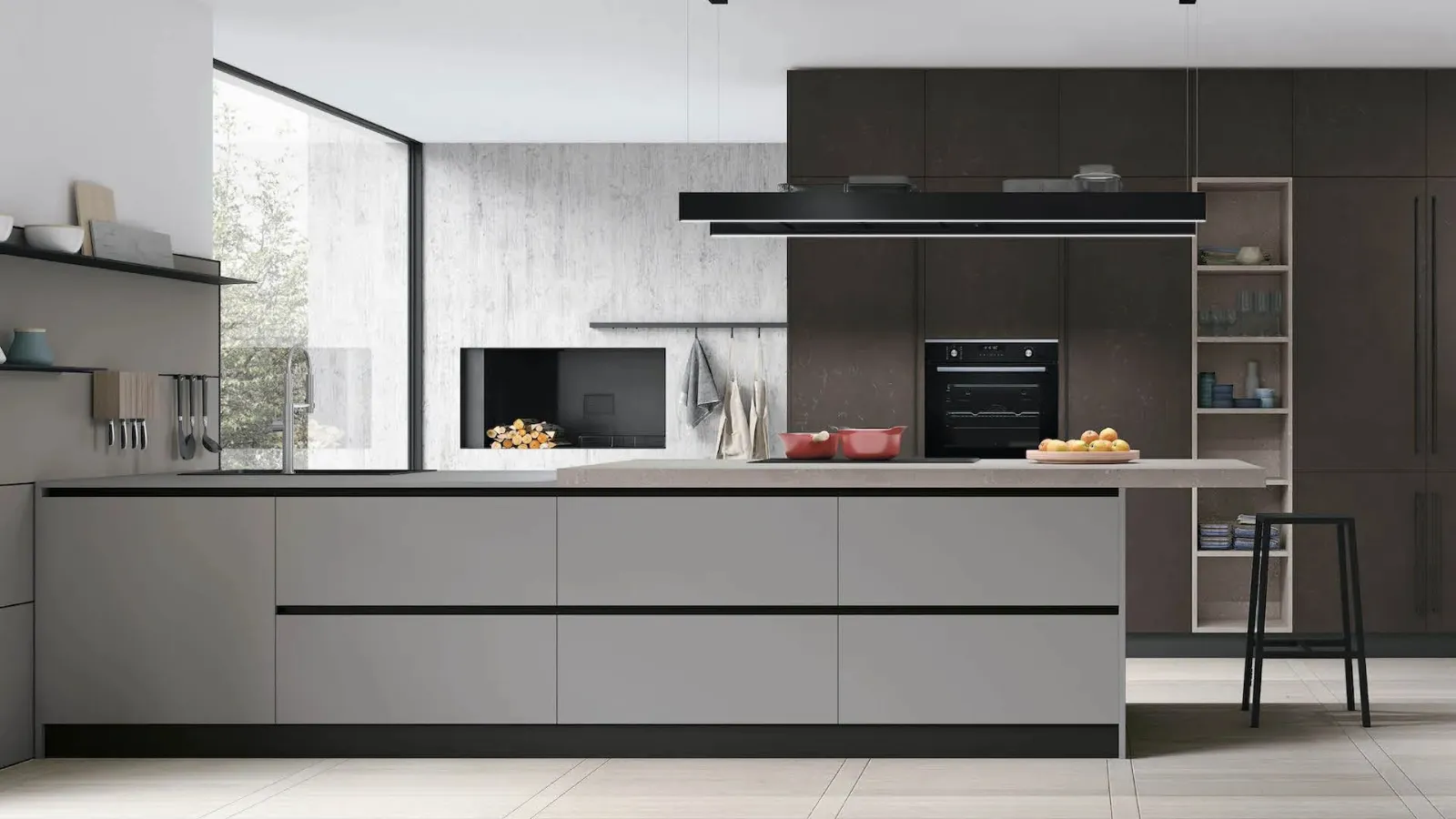Modern Kitchen Infinity 07 by Stosa.