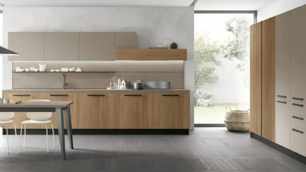 Modern Infinity 11 corner kitchen by Stosa