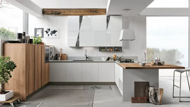 Modern Kitchen Infinity 14 by Stosa