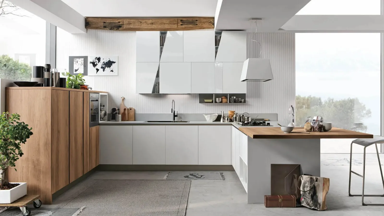 Modern Kitchen Infinity 14 by Stosa