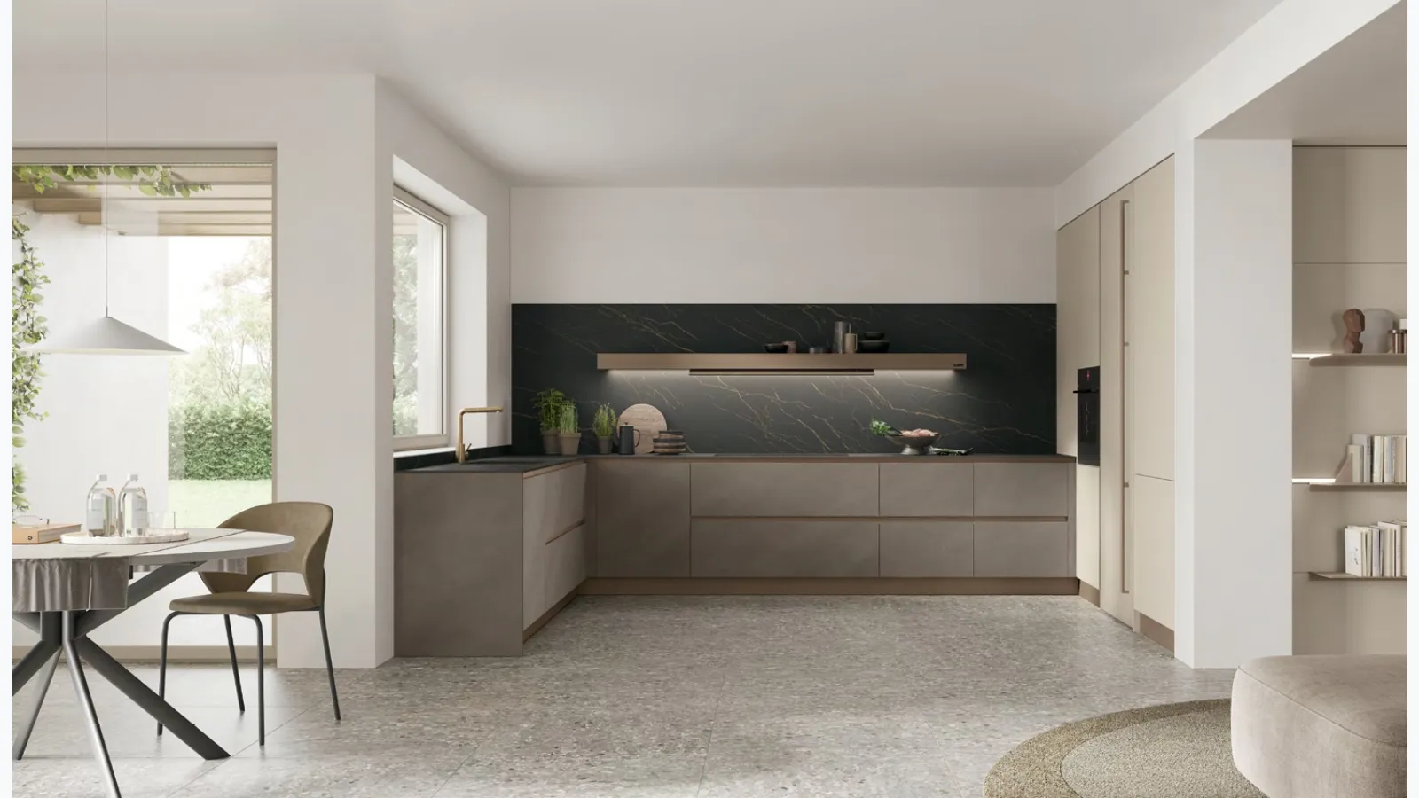 Modern Kitchen Infinity Modern 01 by Stosa