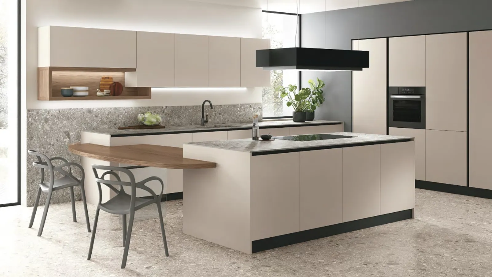 Modern Infinity Modern Kitchen 06 by Stosa