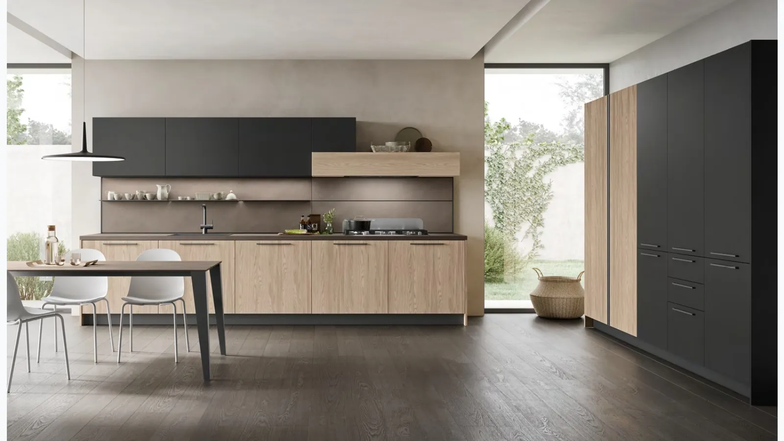 Modern Kitchen Infinity Modern 09 by Stosa