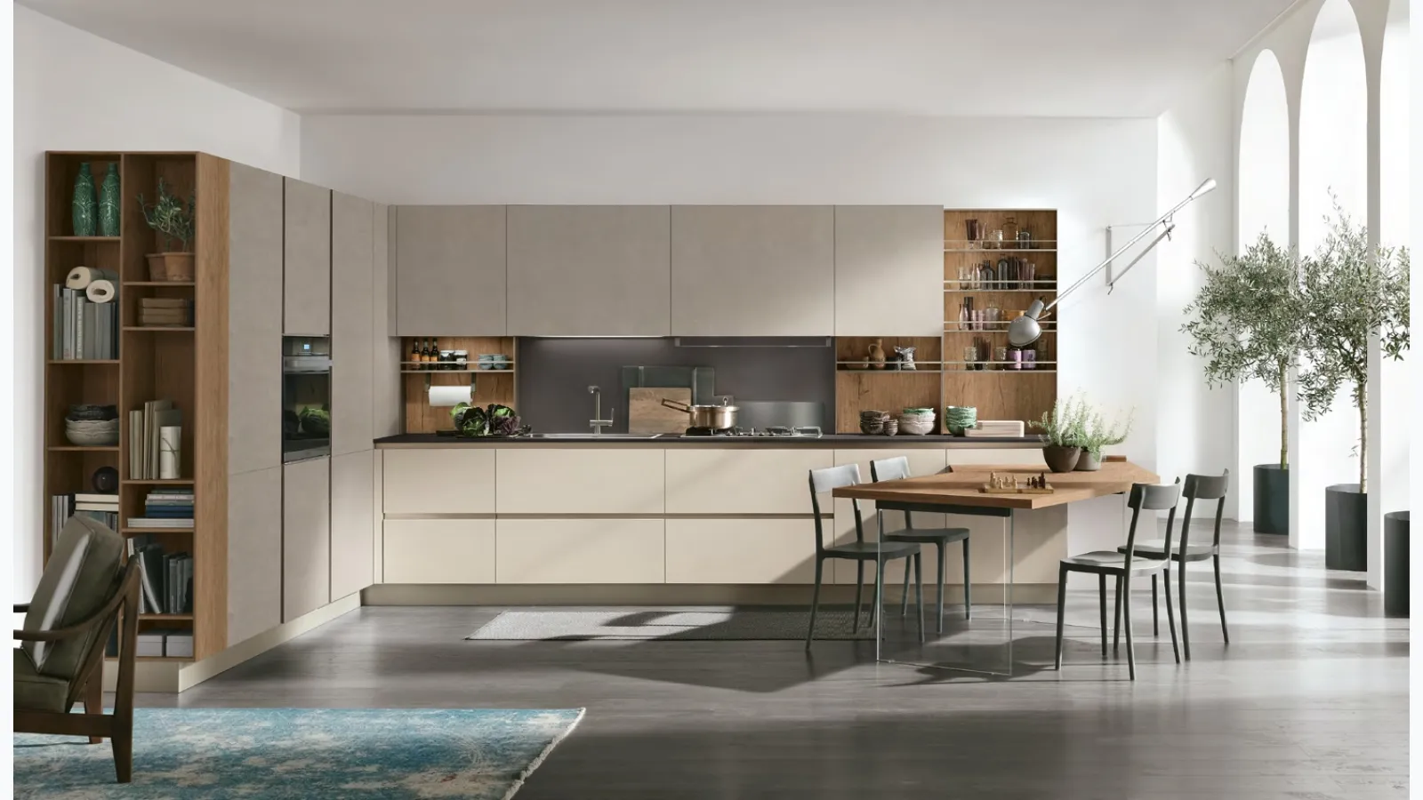 Modern Infinity Modern 10 Kitchen by Stosa
