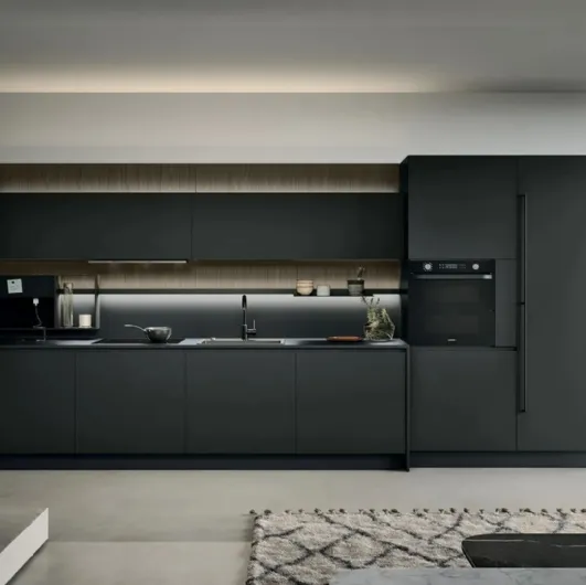 Modern linear kitchen Joy 02 by Forma Cucine