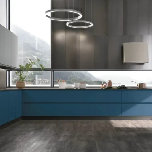 Modern corner kitchen Karma 09 by Stosa